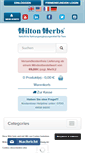 Mobile Screenshot of hiltonherbs.de