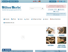 Tablet Screenshot of hiltonherbs.de
